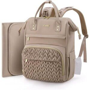 Waterproof Diaper Backpack with Changing Pad for Baby Travel